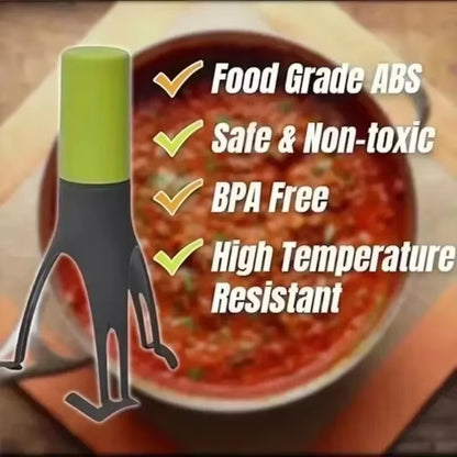 5-Speed Egg Beater Stainless Steel Cordless Electric Whisk with Anti-Slip Grip for Baking Cooking Lightweight Kitchen Gadgets