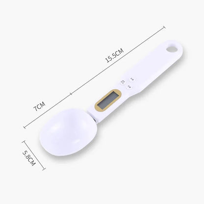 Electronic Kitchen Scale LCD Digital Measuring Food Flour Digital Spoon Scale Mini Kitchen Tool for Milk Coffee Scale